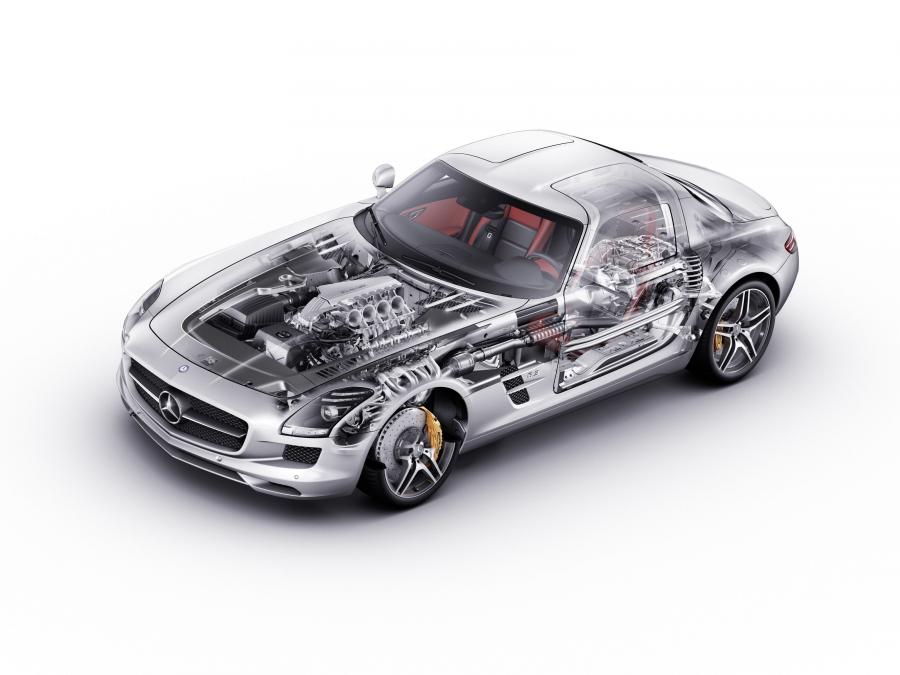  Mercedes-Benz SLS AMG 2010 года  (фото 252 из 526)